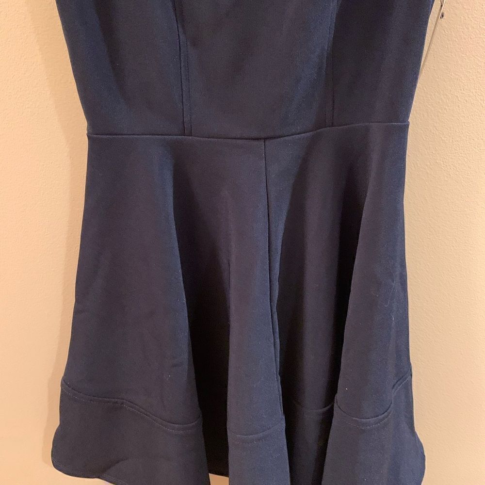 NWT Lulu’s Royal Blue Fit & Flare Dress - Picture 5 of 7